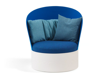 B25 - Upholstered armchair by Blå Station - view 3